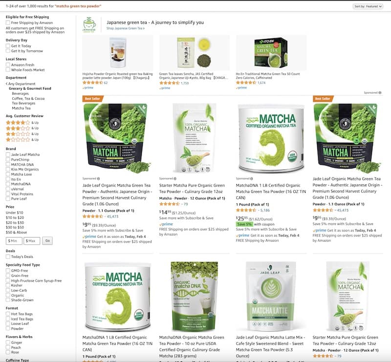 Badges can help you stand out on the Amazon SERP