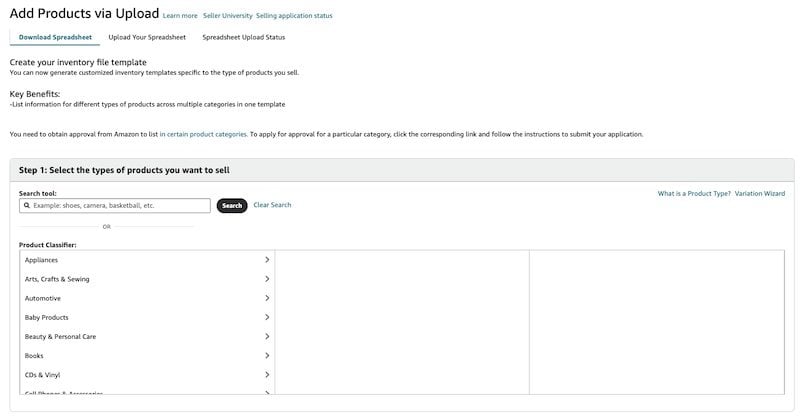 select the product category for your redrive