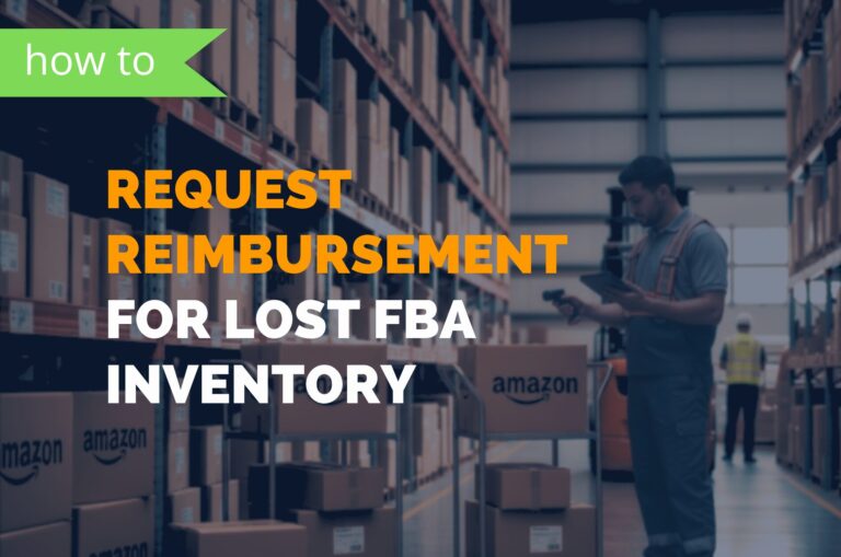 Amazon FBA Seller Central: Request Reimbursement for Lost Inventory