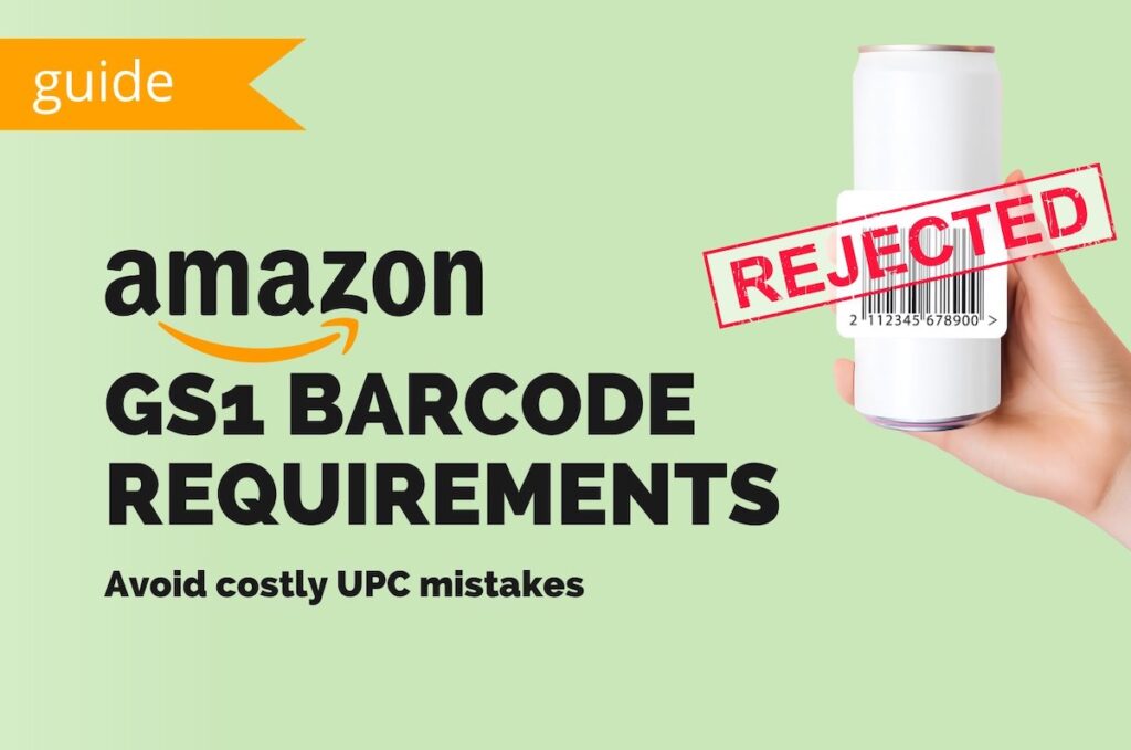 Guide on Amazon gs1 barcode requirements
