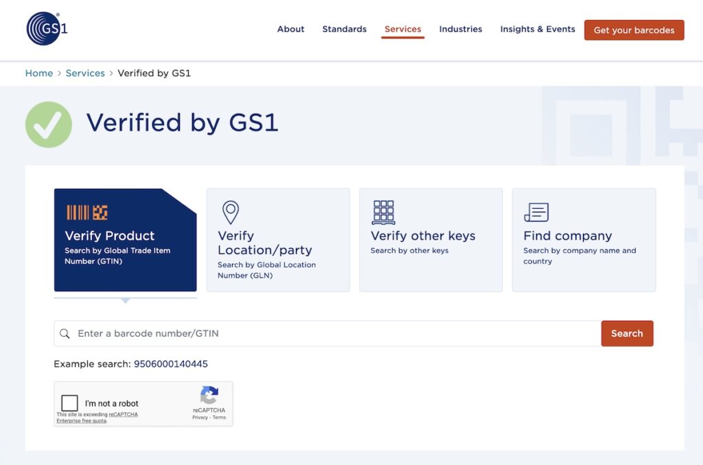 how to verify if your barcodes are real GS1 verified